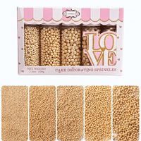 Sparkling Champange Disco Balls Assorted Sprinkles (DB-14) - 100Gms