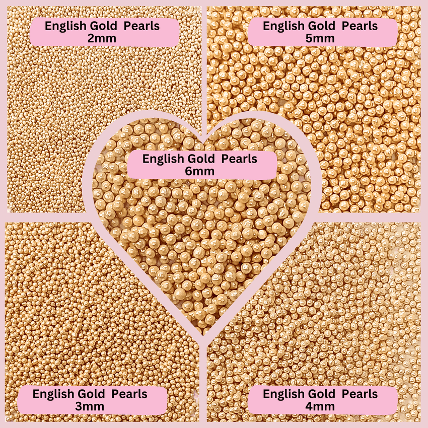 Sparkling Champange Disco Balls Assorted Sprinkles (DB-14) - 100Gms