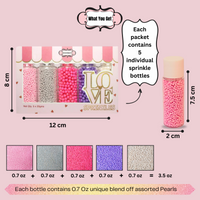 Pretty Princess Disco Balls Assorted Sprinkles (DB-01) - 100Gms