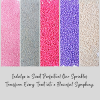 Pretty Princess Disco Balls Assorted Sprinkles (DB-01) - 100Gms