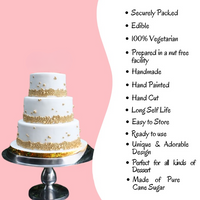 Sparkling Champange Disco Balls Assorted Sprinkles (DB-14) - 100Gms