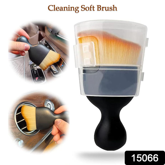 Mini Car Interior Cleaning Soft Brush -car Cleaning Brushes Duster (1 Pc) - Springkart 