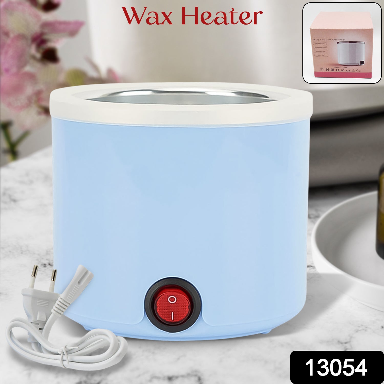 Electric Wax Heater Wax Boliling Bowl (200 Ml 100w) - Springkart 
