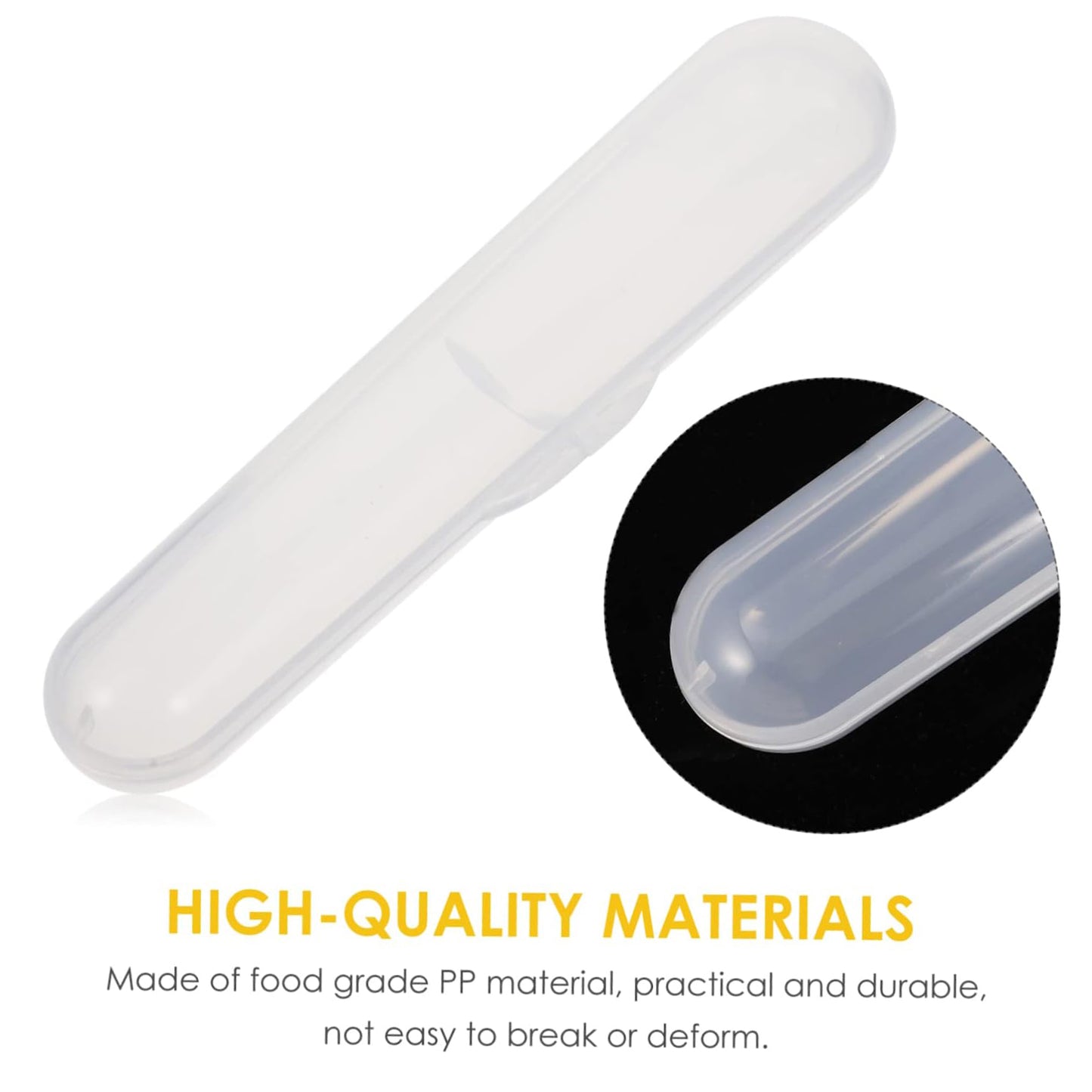 Food Grade Plastic Spoon Storage Box (1 Pc) - Springkart 