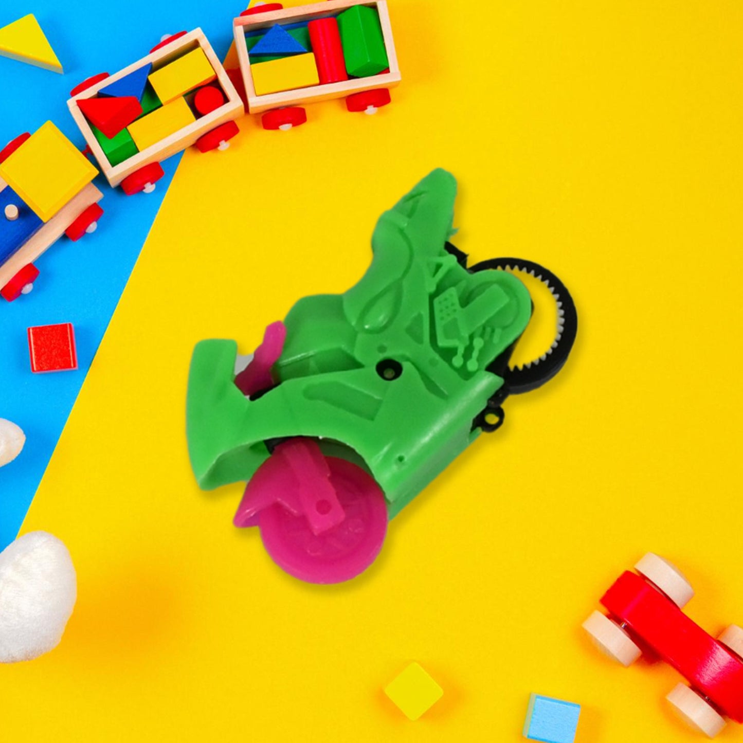 1931 Pull Back Motorcycle Toys Tiny Gift Latte Motorcycles Toy For Kids Boys Age 3-8 Year Old (1 Pc) - Springkart 