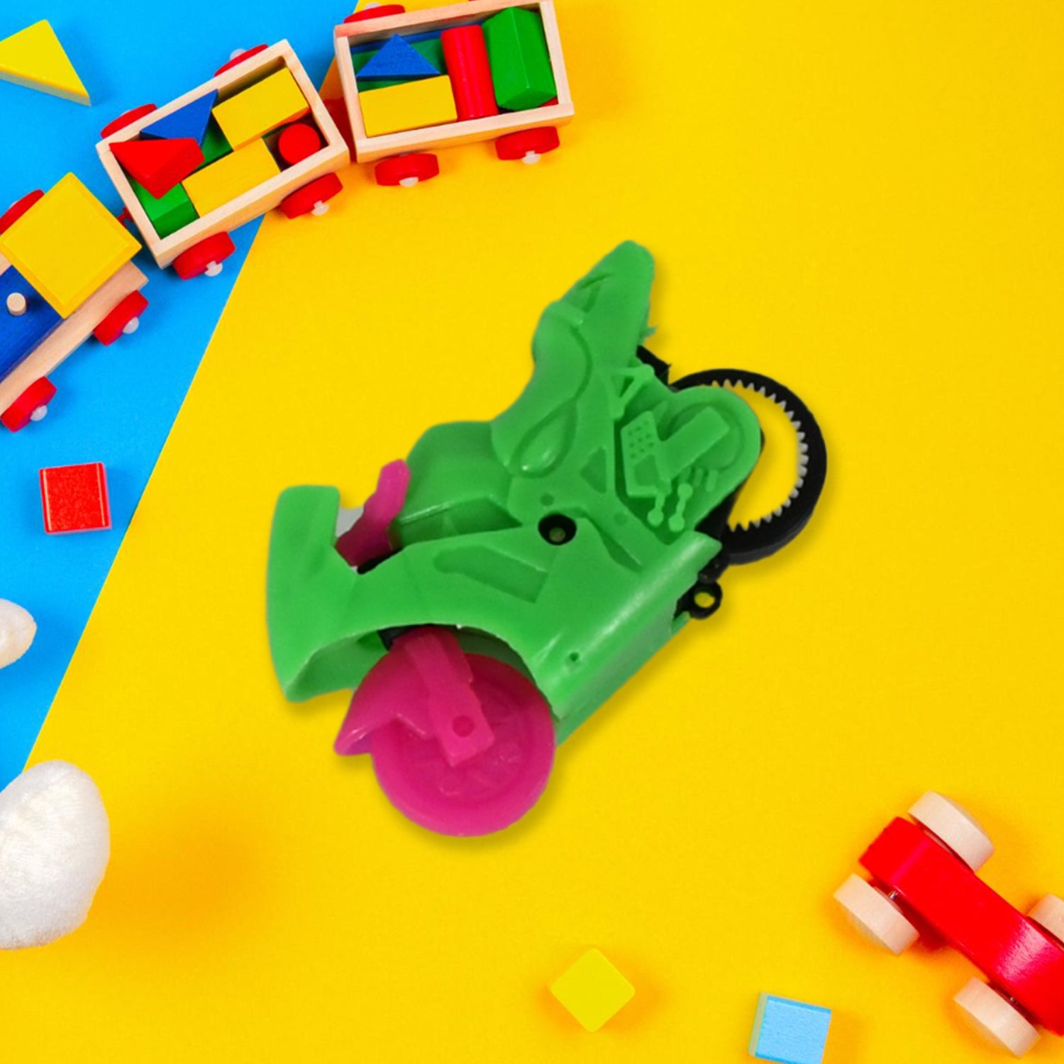 1931 Pull Back Motorcycle Toys Tiny Gift Latte Motorcycles Toy For Kids Boys Age 3-8 Year Old (1 Pc) - Springkart 