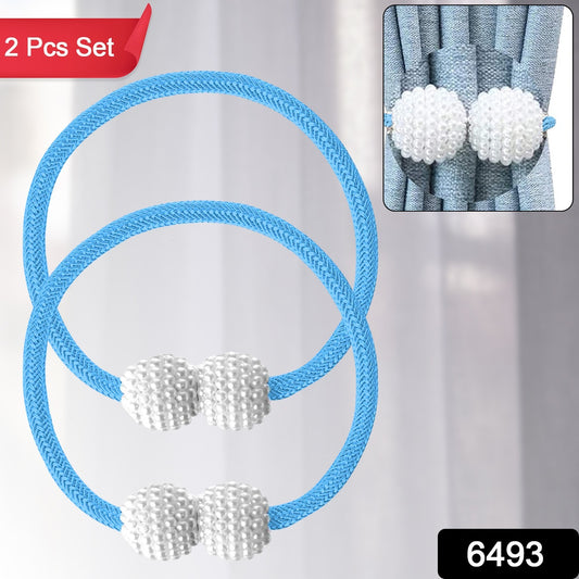 Polyester And Magnet Curtain (2 Pc) - Springkart 