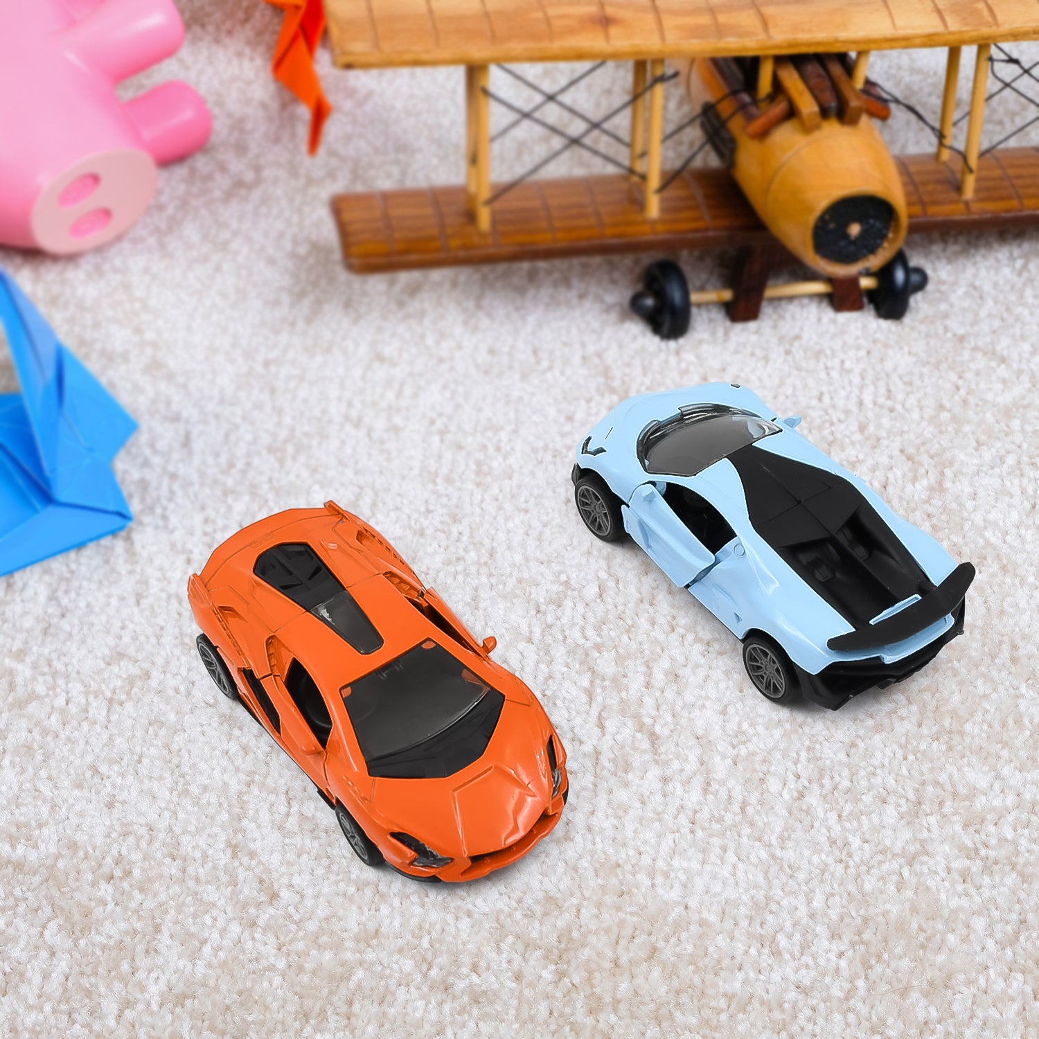 Mini Pull Back Car Widely Used By Kids (1 Pc Mix Color Design) - Springkart 