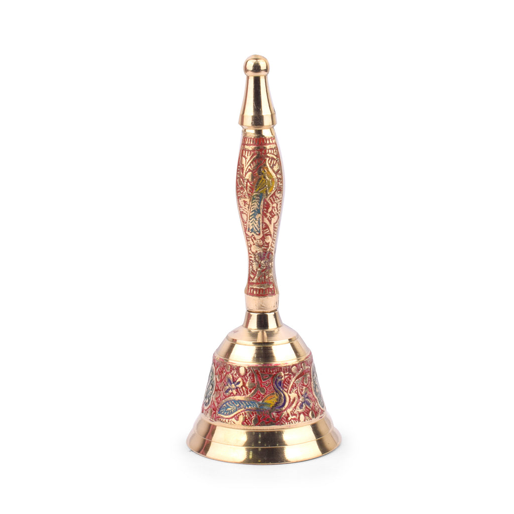 Handcrafted Brass Puja Bell for Mandir