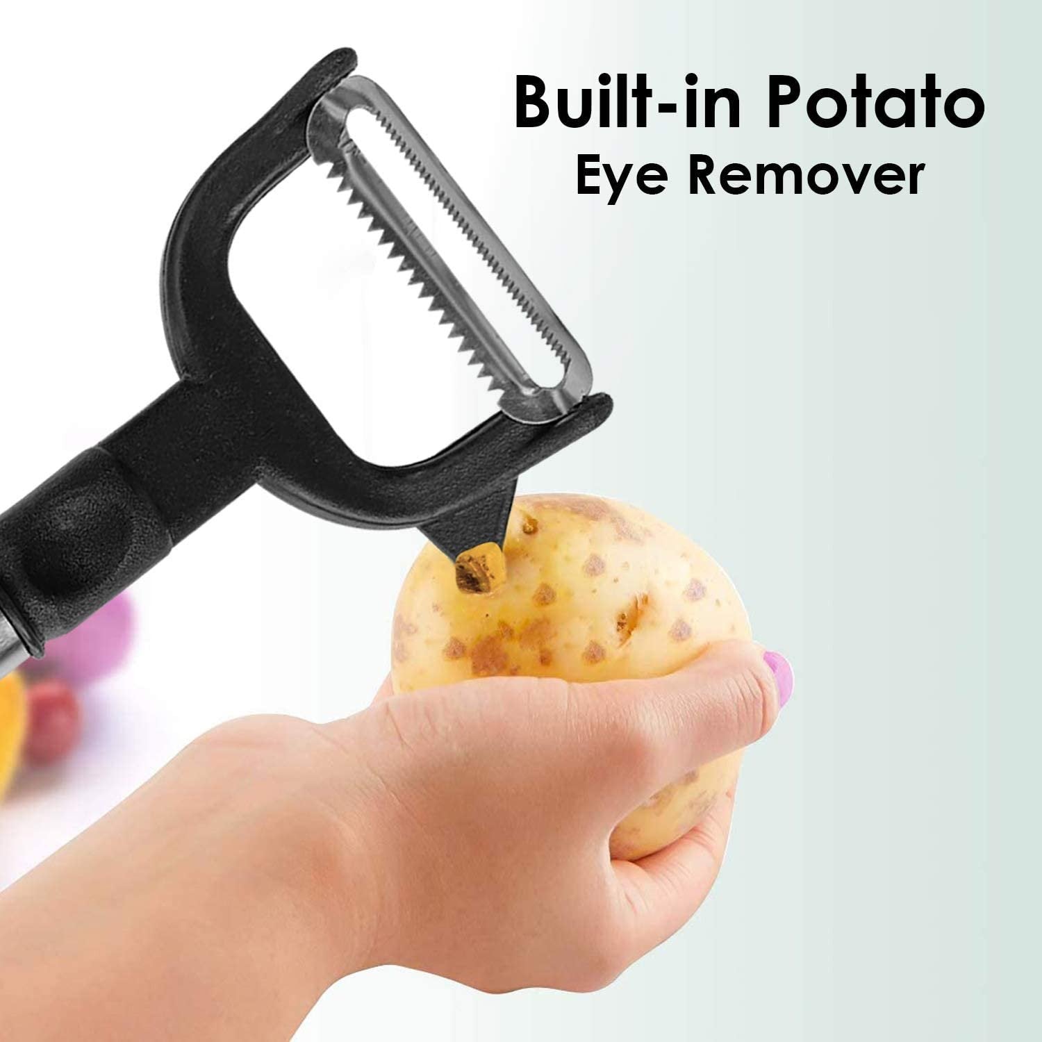 2-in-1 Double Julienne And Vegetable Peeler - Springkart 