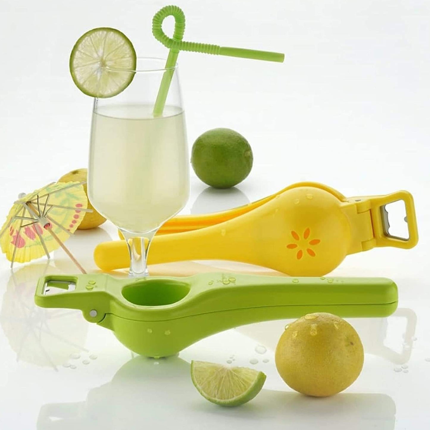 2176 Kitchen 2 In 1 Unbreakable Lemon Squeezer And Bottle Opener (1 Pc) - Springkart 