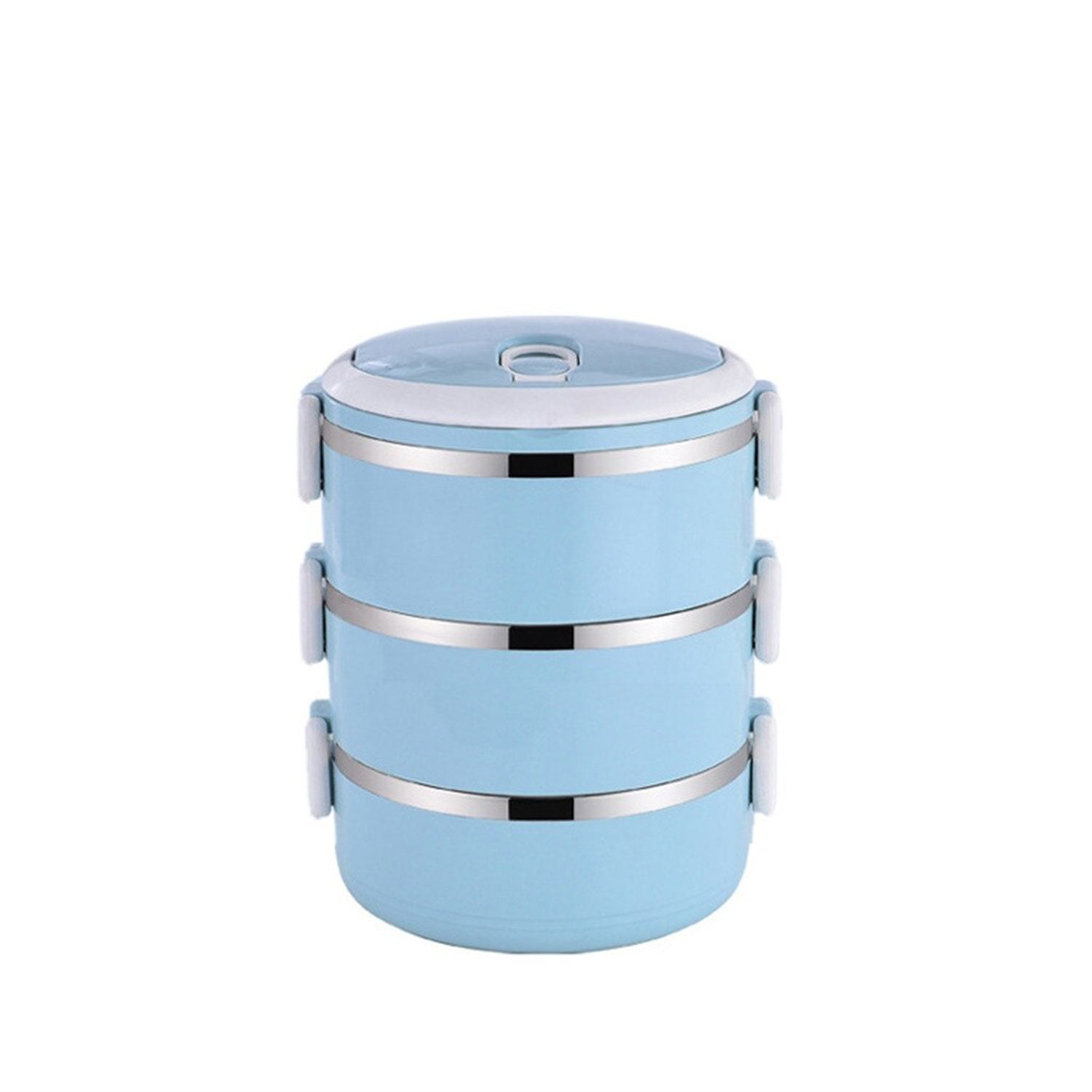 2872 Multi Layer Stainless Steel Hot Lunch Box (3 Layer) - Springkart 