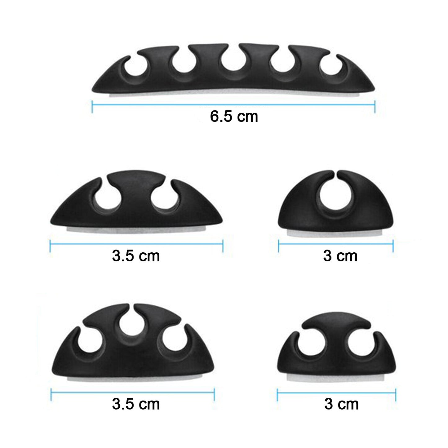 6298 10pcs Cable Holder And Supporter For Giving Support And Stance To All Kind Of Cables. - Springkart 