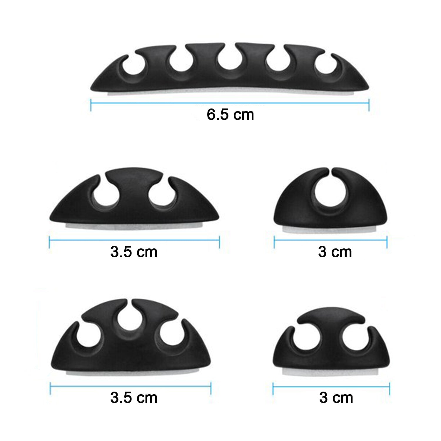 6298 10pcs Cable Holder And Supporter For Giving Support And Stance To All Kind Of Cables. - Springkart 