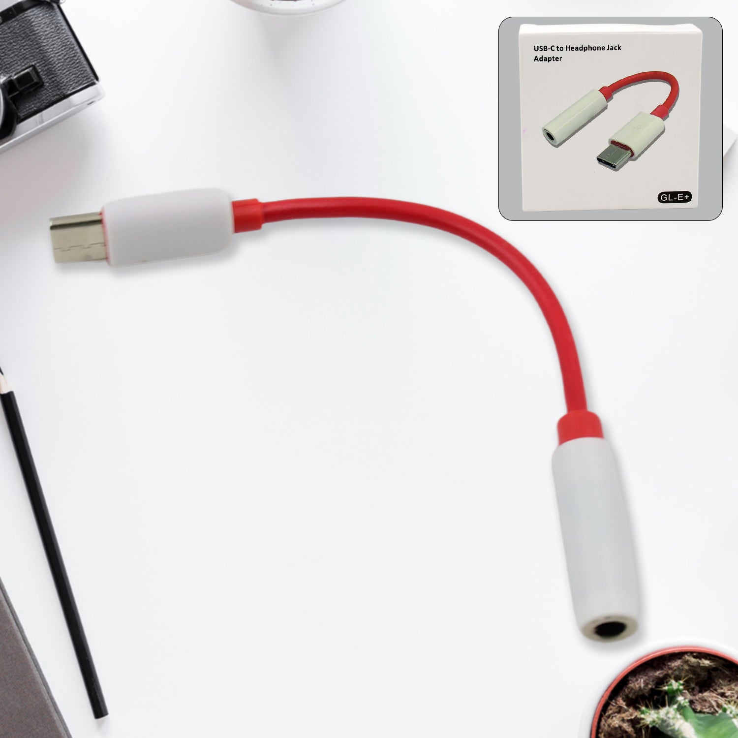 Usb Type C To Headphone Jack Audio Connector (1 Pc) - Springkart 