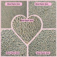 Shimmering Sliver Disco Balls Assorted Sprinkles (DB-11) - 100Gms