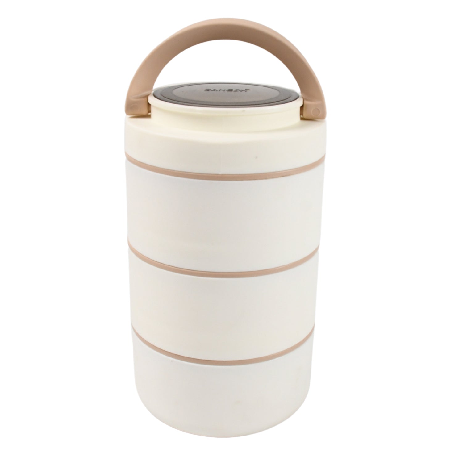 Ganesh Smart Stack 23 Layer Portable Lunch Box Stainless Steel Airtight Leak-proof Lunch Box For Office School Picnic Color May Vary (2 Layer 3 Layer) - Springkart 