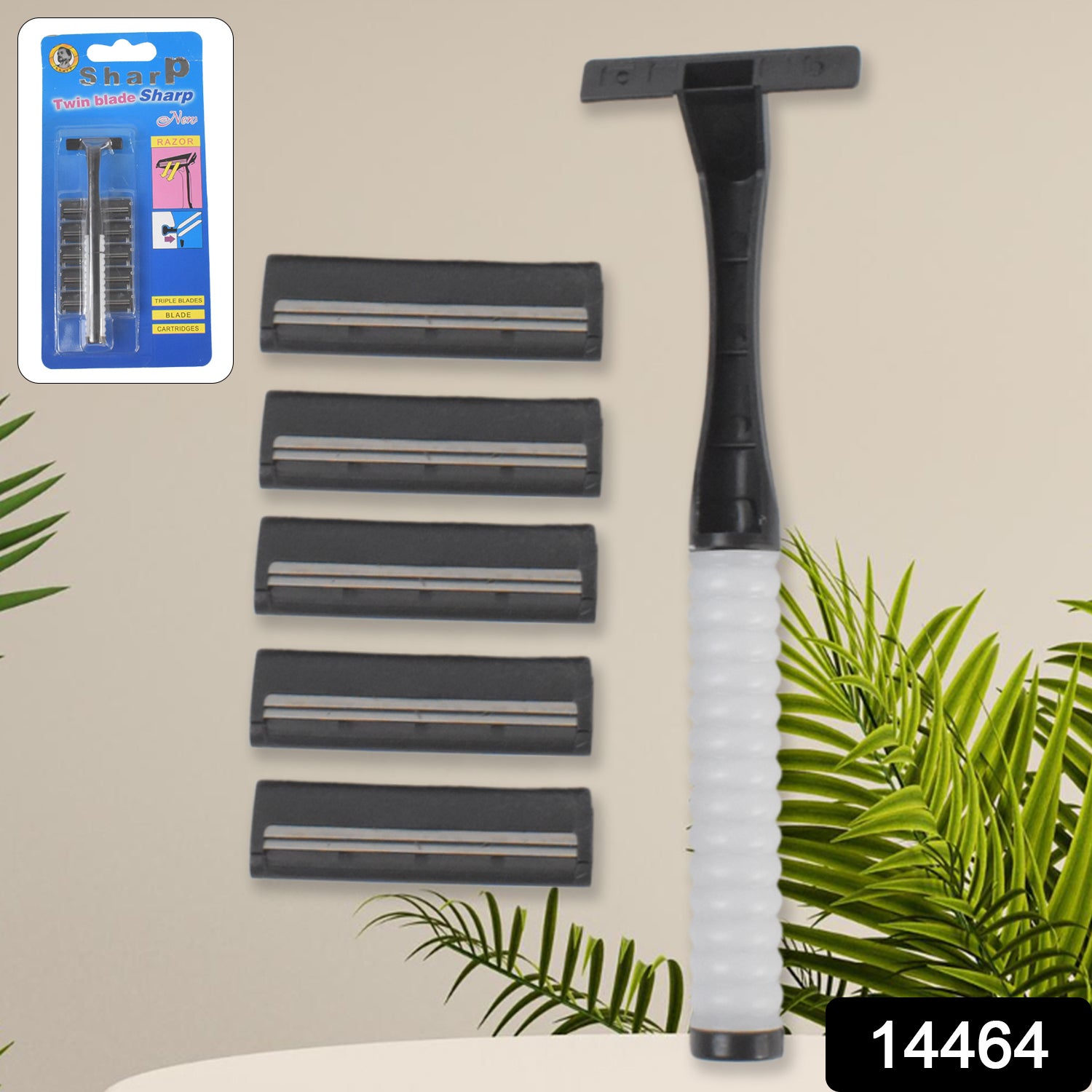 Manual Shaving Razor With 5 Blades - Springkart 