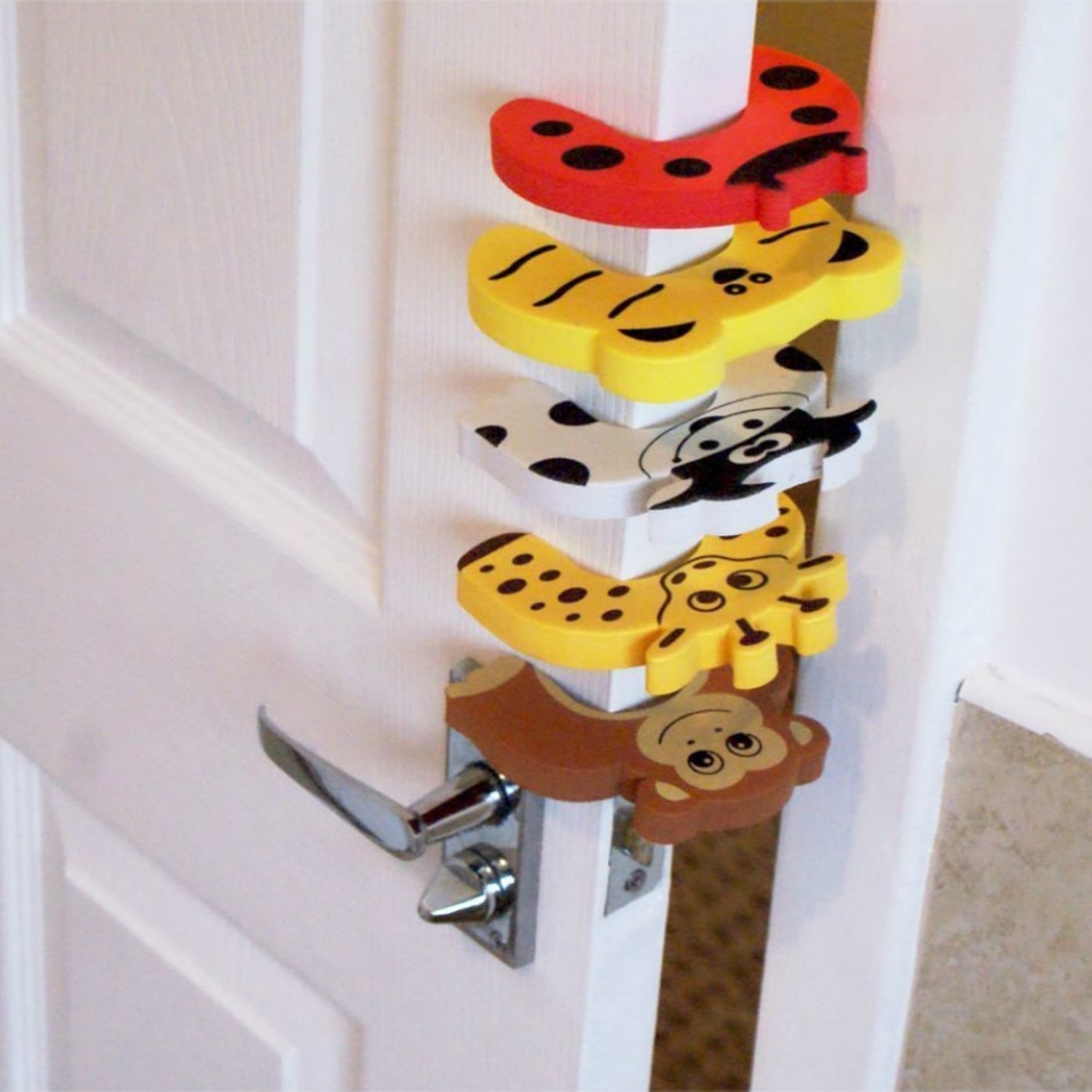 6130 1 Pc Mix Door Stopper Used In All Kinds Of Household And Official Places Specially For Controlling Motion Of Doors. - Springkart 