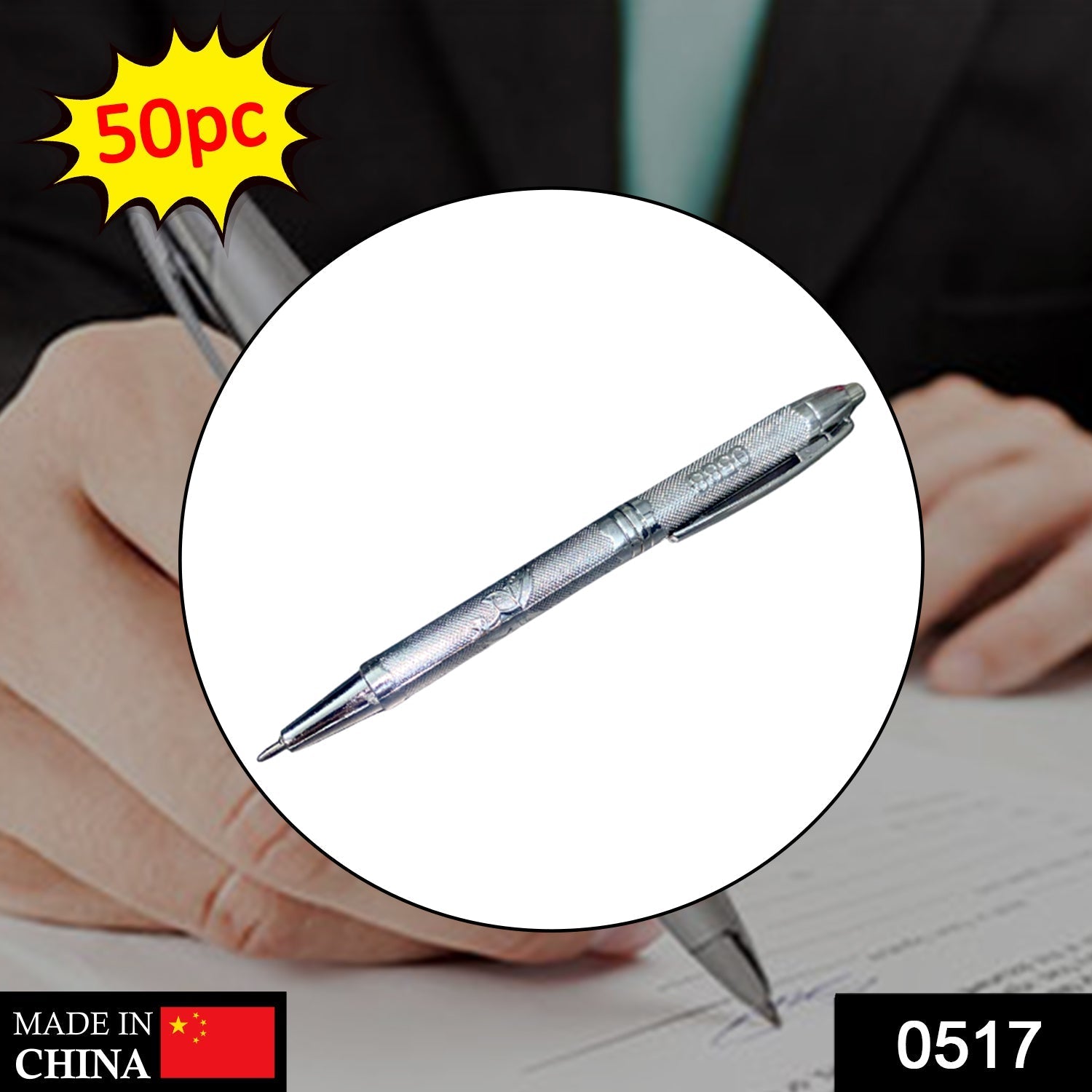 Classic Ball Pen (Pack of 50) - Springkart 