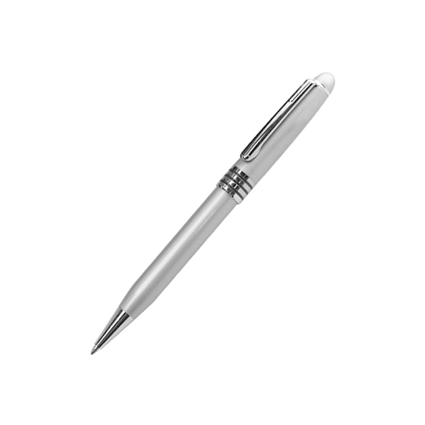 Classic Silver Ball Pen (Pack of 50) - Springkart 