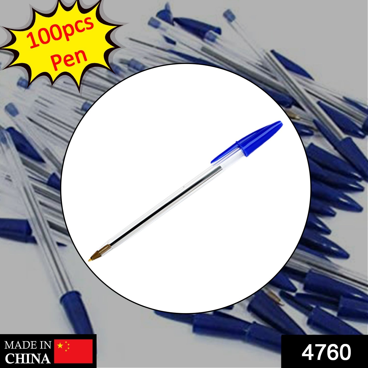 Comfort & Extra Smooth Writing Ball Pen (Pack of 100Pcs) - Springkart 