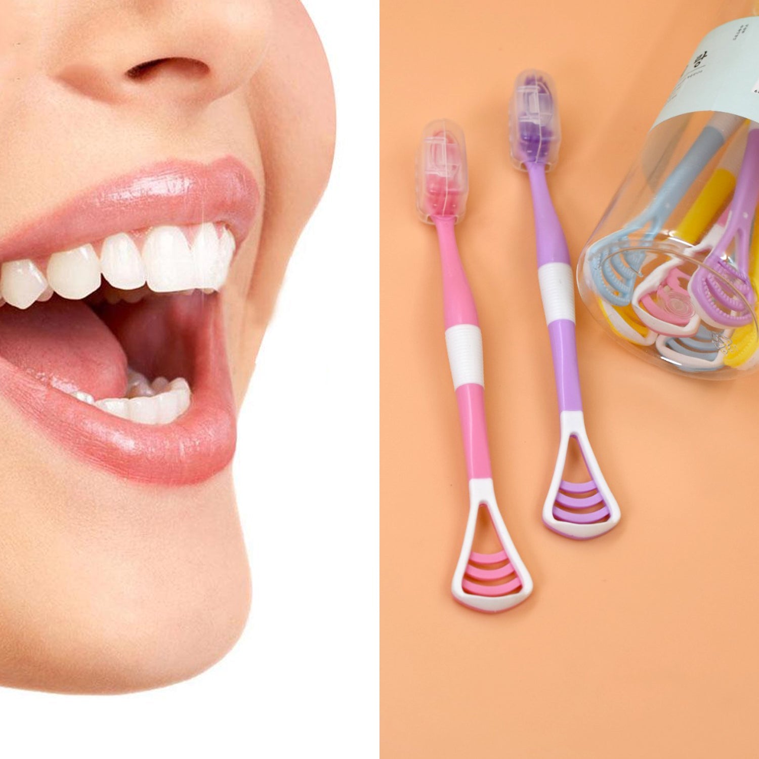 6150 8 Pc 2 In 1 Toothbrush Case Widely Used In All Types Of Bathroom Places For Holding And Storing Toothbrushes And Toothpastes Of All Types Of Family Members Etc. - Springkart 