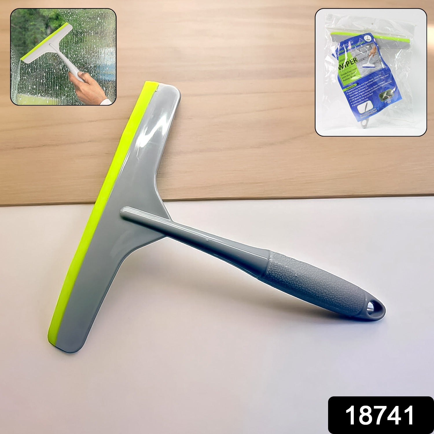 Plastic Kitchen Wiper (Grey 1 Pc) - Springkart 