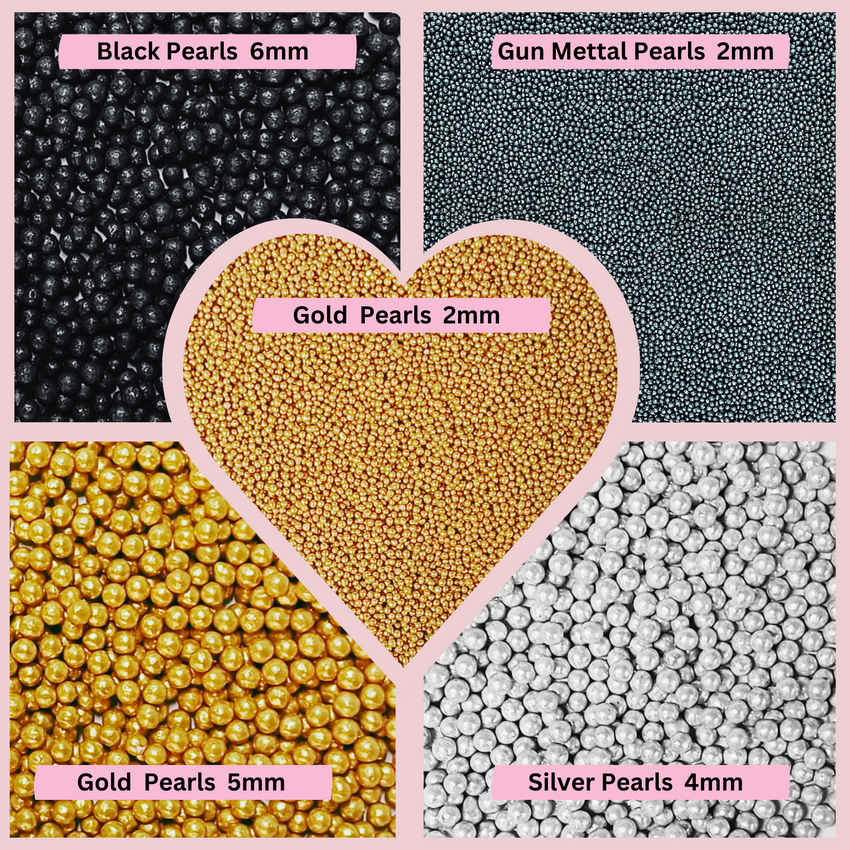 Galaxy Disco Balls Assorted Sprinkles (DB-15) - 100Gms