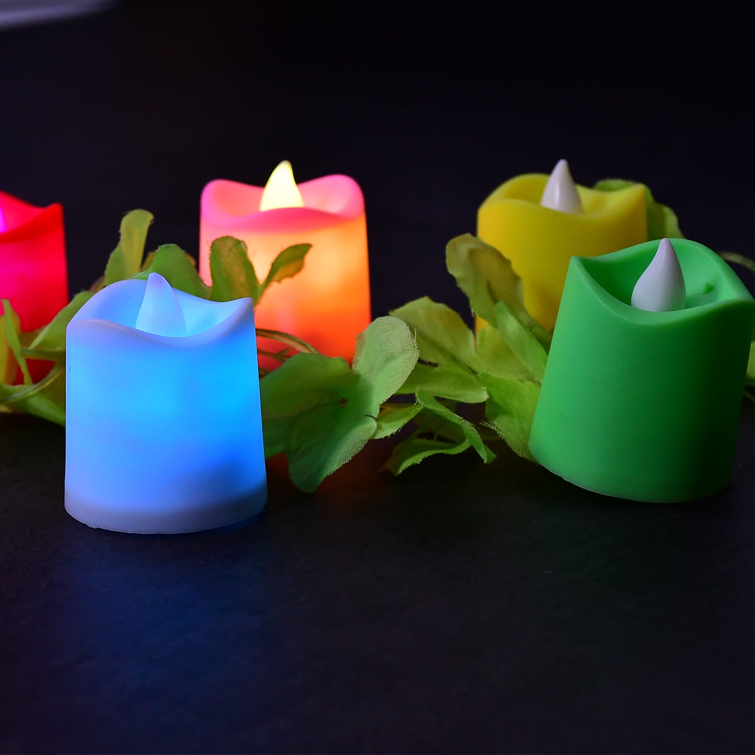 6430 1pc Festival Decorative - Led Tealight Candles Battery Operated Candle Ideal For Party. - Springkart 