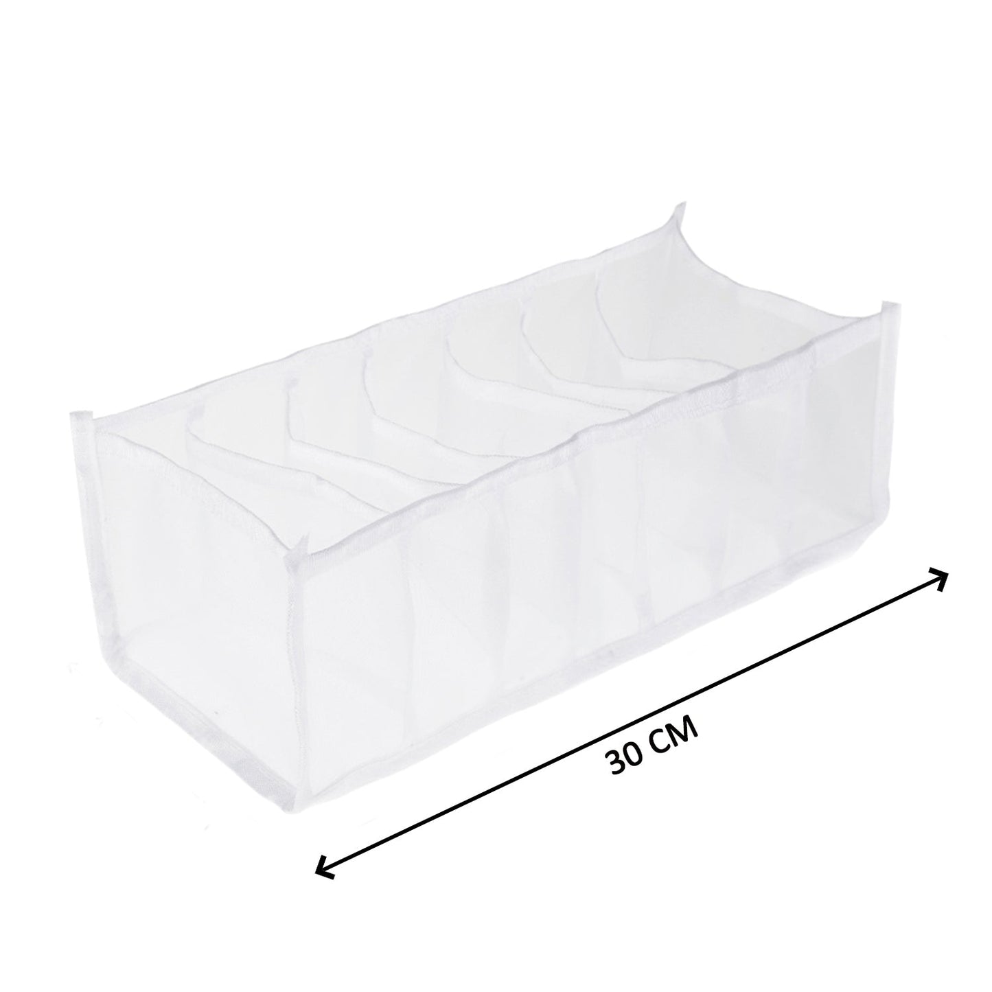 6154 Laundry 7 Section Bag Widely Used For Storing And Managing Laundry Cloths And Stuffs Etc. - Springkart 