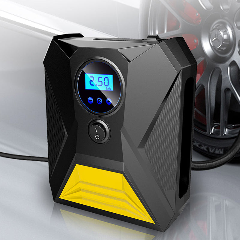 Digital Car Tyre Inflator Portable Air Compressor Pump - Springkart 