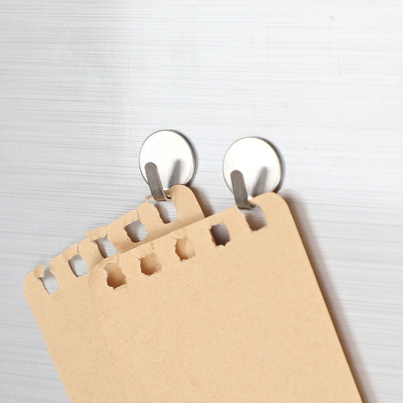 Multipurpose Stainless Steel Adhesive Hooks - Springkart 