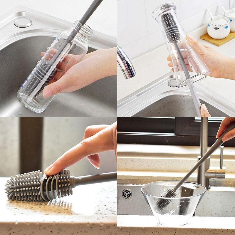 Bottle Cleaning Brush usual fully types of household room for cooking food purposes for cleansing - Springkart 