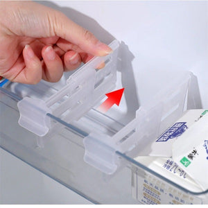 5pcs Refrigerator Adjustable Storage Partition (Box Packing)