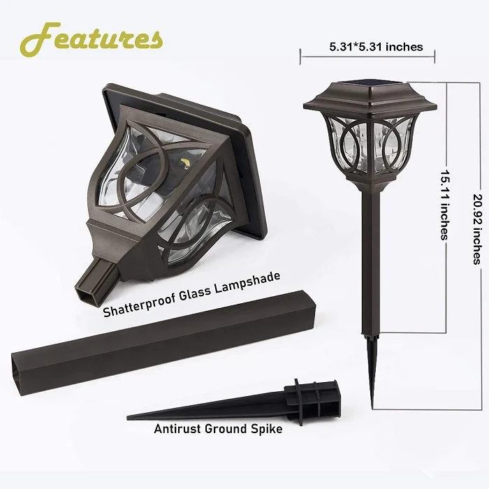 Solar Pathway Lights – 1 Pc