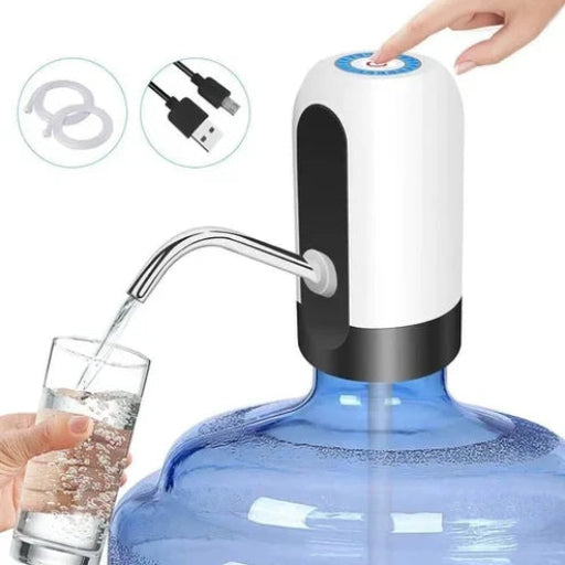 Automatic Portable Mini Rechargeable Water Dispenser, Portable Water Bottle Pump for Universal