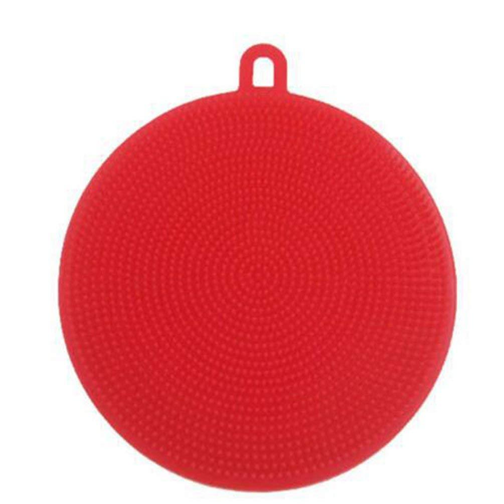 Silicone Dish Scrubber Sponge Mildew Free, Non Stick, Heat Resistant - Springkart 
