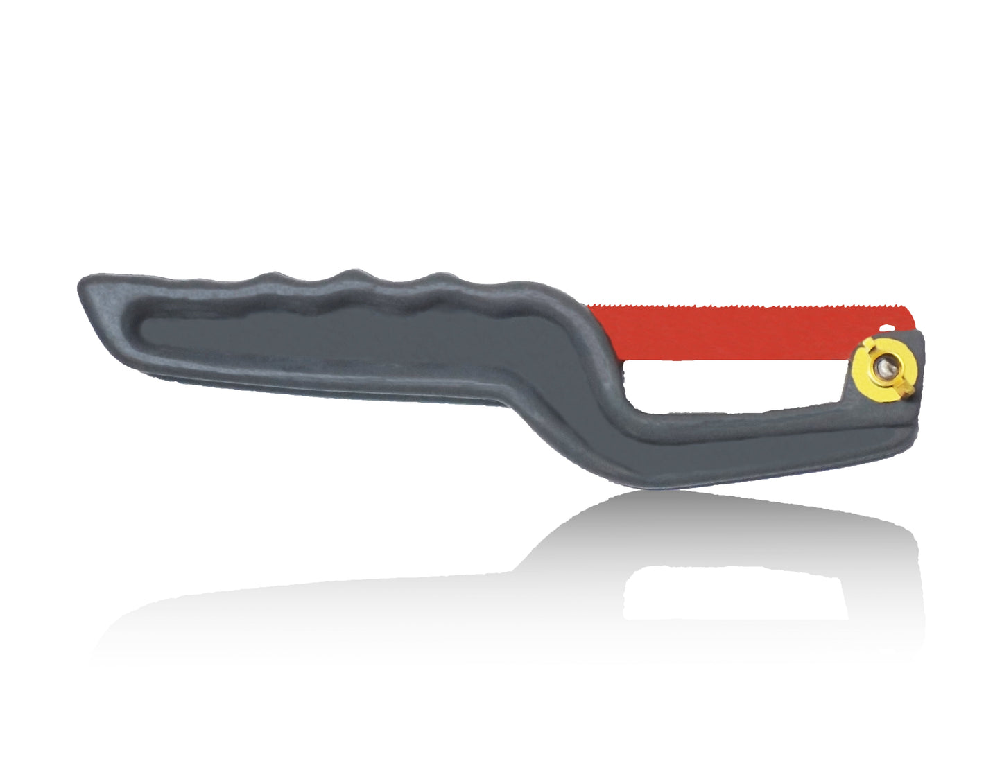 Compact metal hand saw with blade