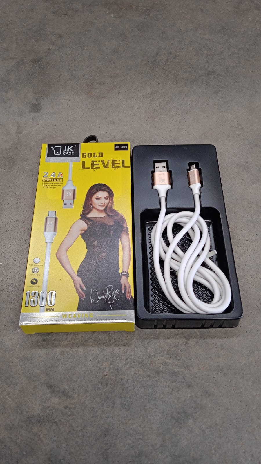 2.4a Fast Charging For Android Micro Cable (1300 Mm) - Springkart 