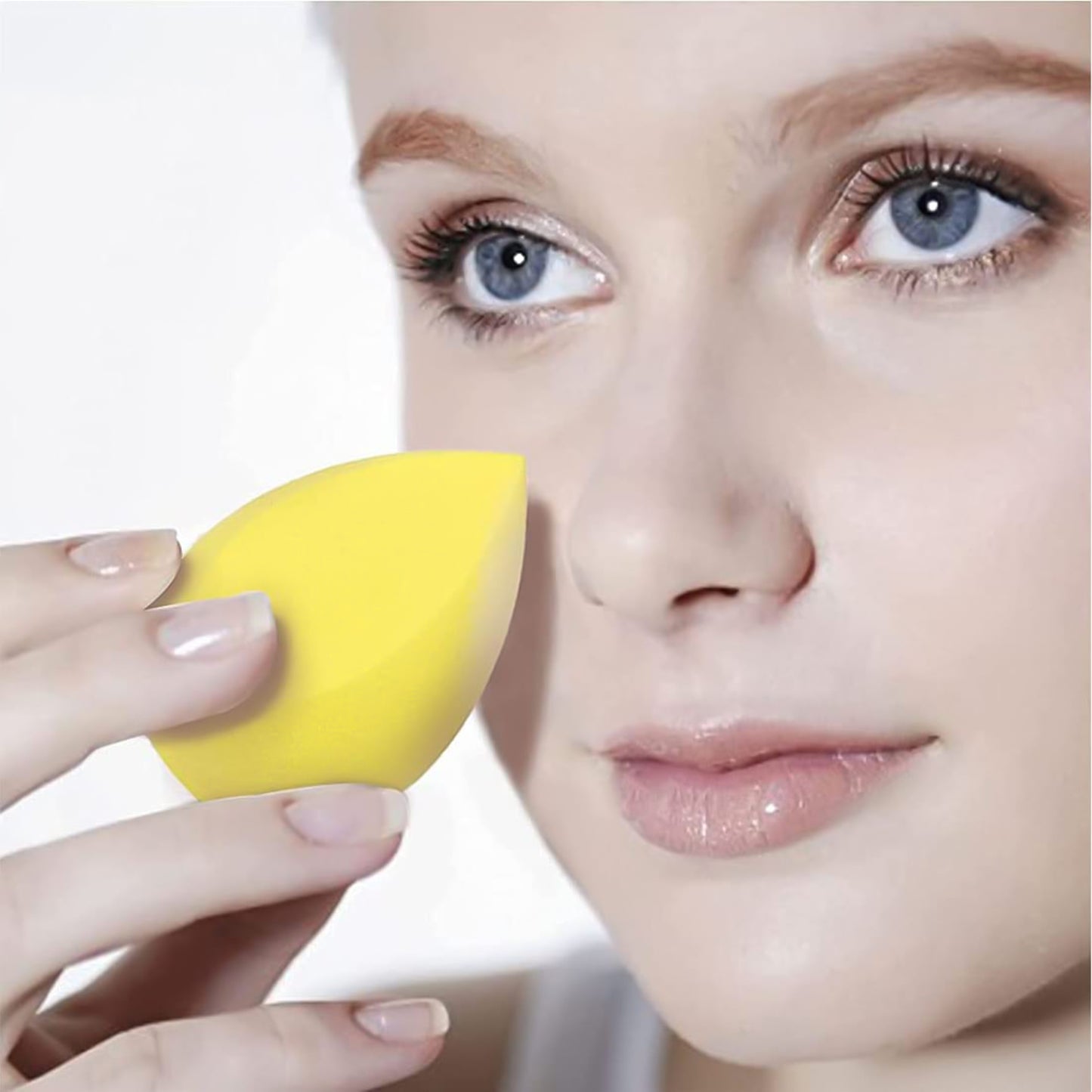 Makeup Sponges Set Perfect For Liquid Cream And Powder (4 Pcs Set With Case) - Springkart 