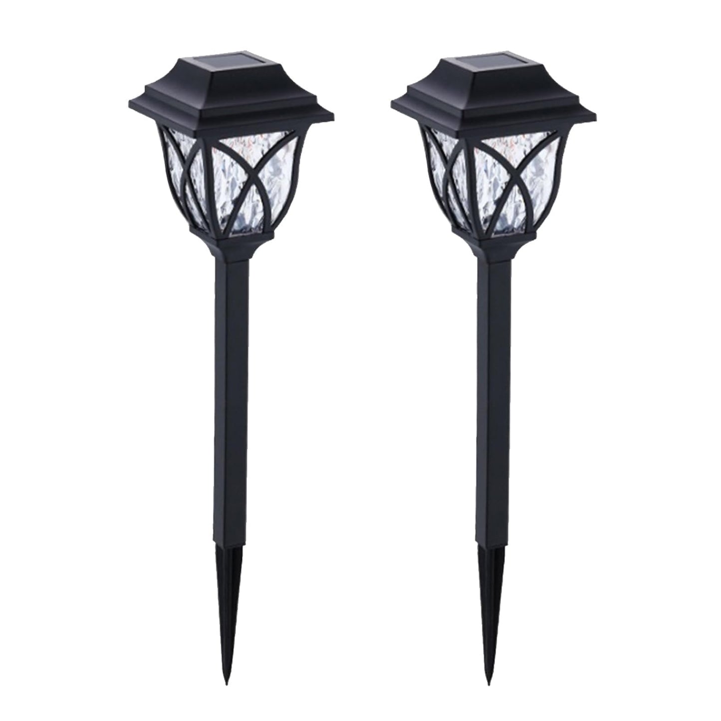 Solar Pathway Lights Outdoor Garden Lights (2 Pcs Set) - Springkart 