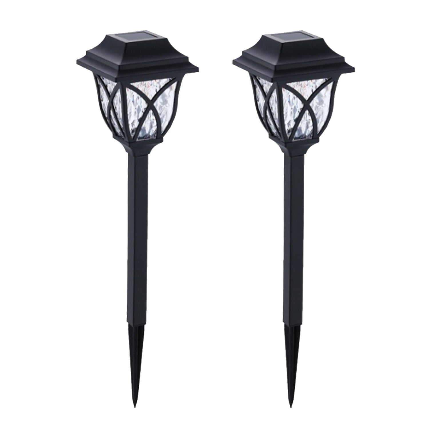 Solar Pathway Lights Outdoor Garden Lights (2 Pcs Set) - Springkart 