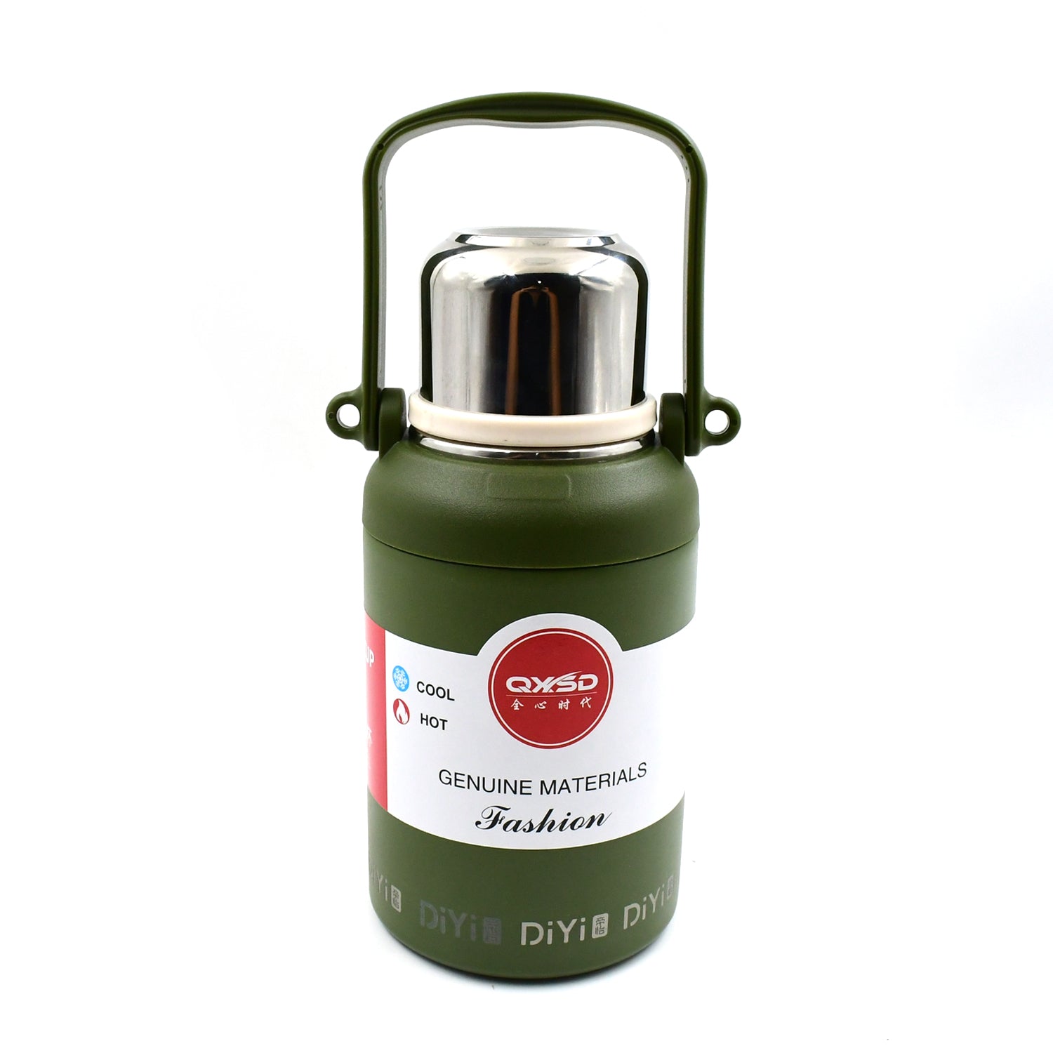 13041 Stainless Steel Vacuum Insulated Water Bottle Cup Leak Proof Flask For Tea Coffee Reusable Water Bottle With Hanging Strap Bottle For Hot Cold Drinks Wide Mouth Water Flask (900 Ml Mix Color) - Springkart 