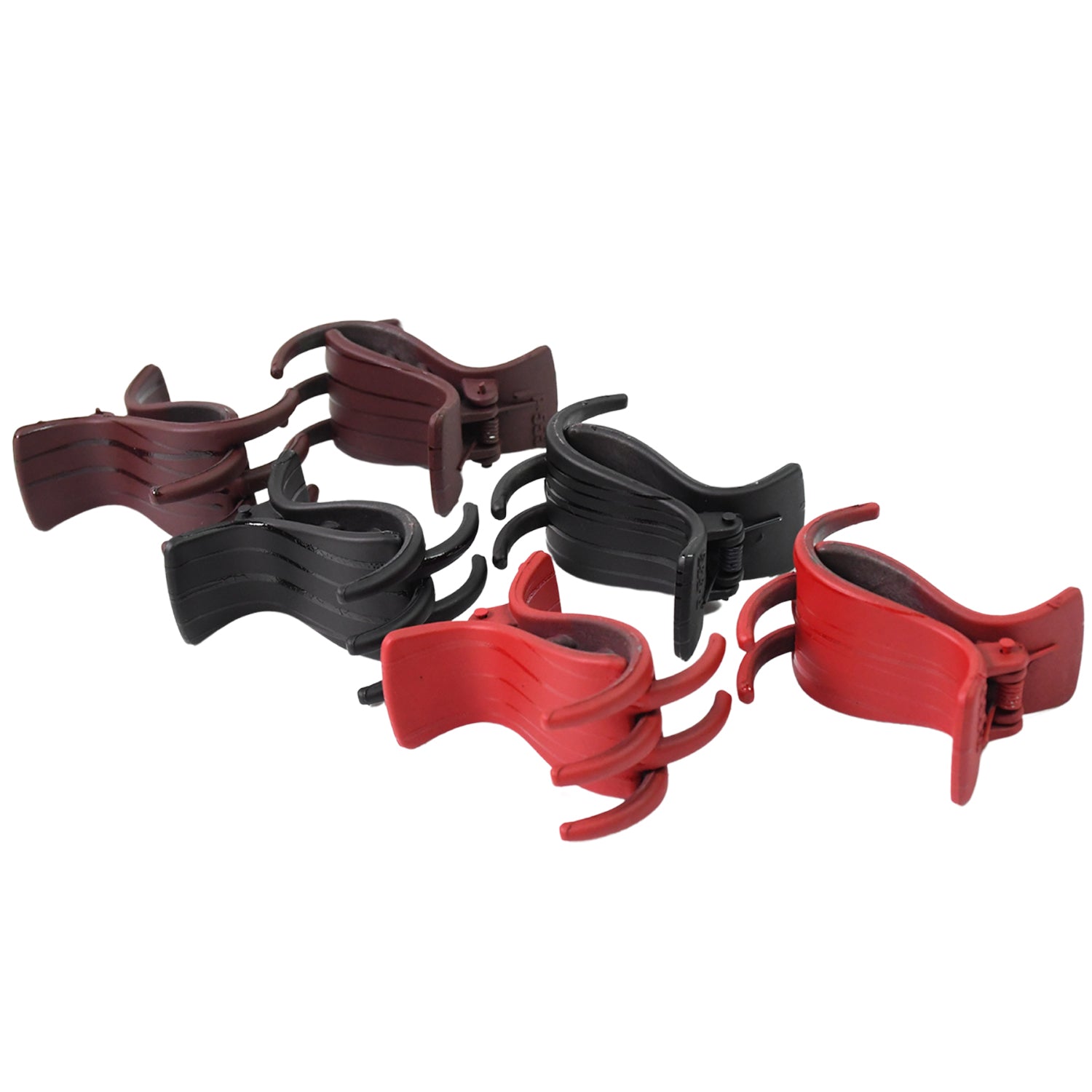 Big Hair Clips For Girls Kids Hair Accessories (6 Pcs Set Multi Color) - Springkart 