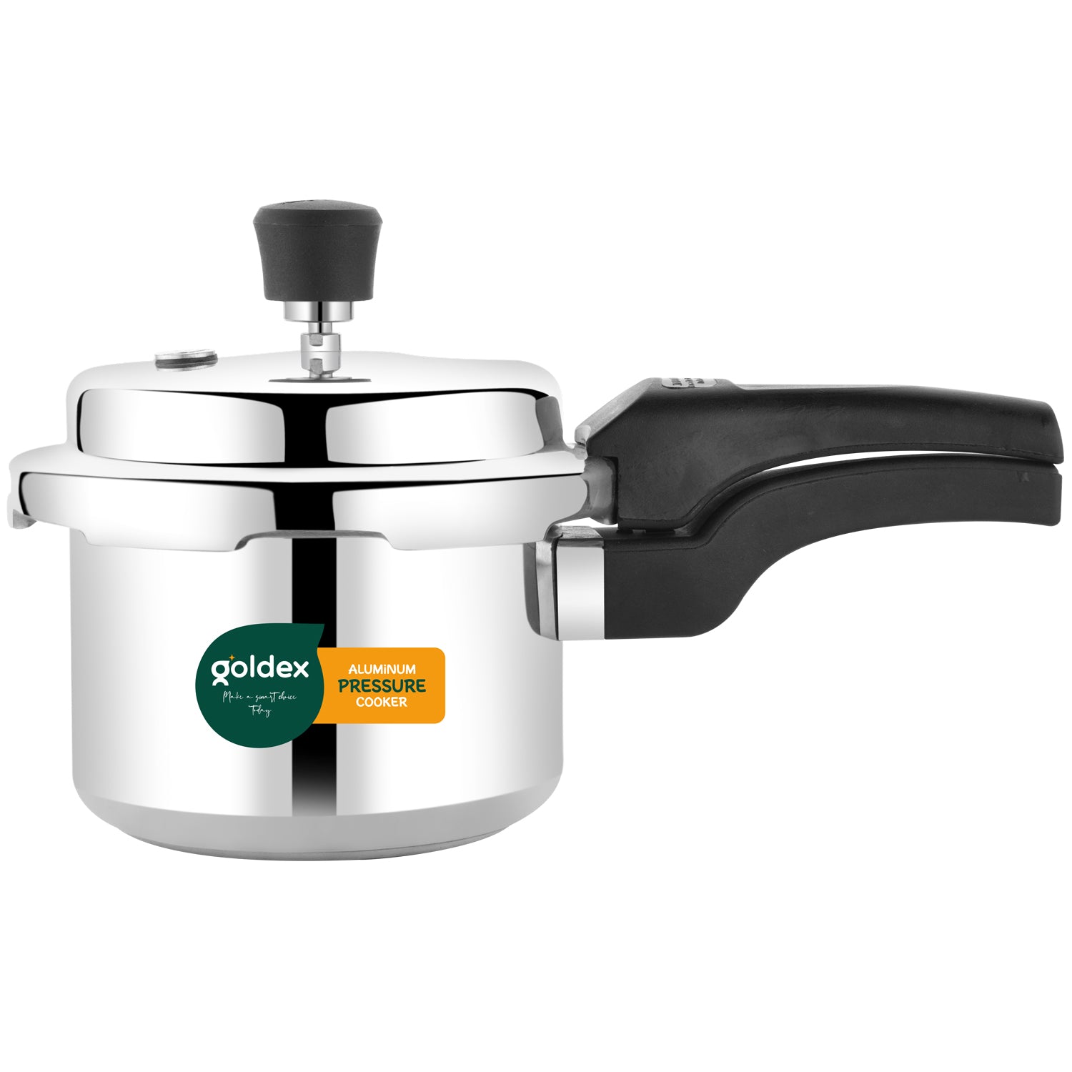 Aluminium Classic Goldex Pressure Cookers With Outer Lid (2 Litres) - Springkart 