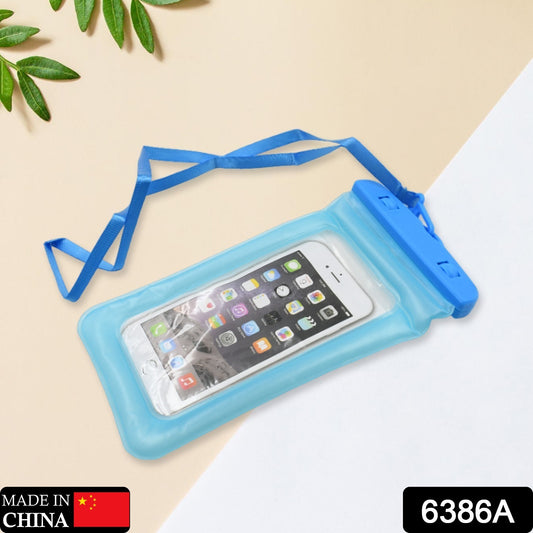 6386a  Mix Color Waterproof Pouch Lock Mobile Cover Under Water Mobile Case Waterproof Mobile Phone Case Waist Bag Underwater Bag For Smartphone Iphone Swimming Rain Cover Camping For All Mobile.