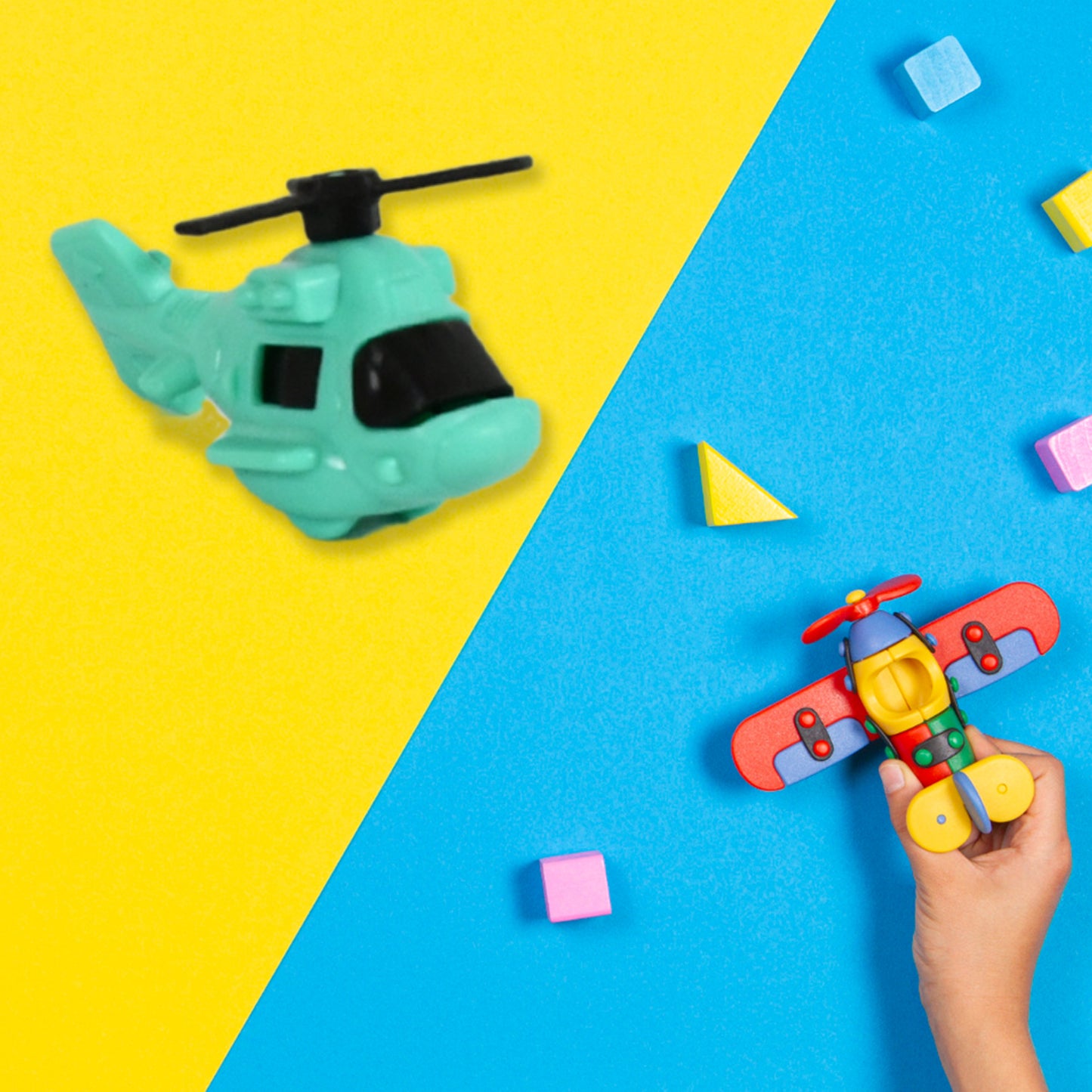 Small Diy Helicopter Toy Small Kids Toy Rotating Tail Wing Diy Helicopter - Springkart 