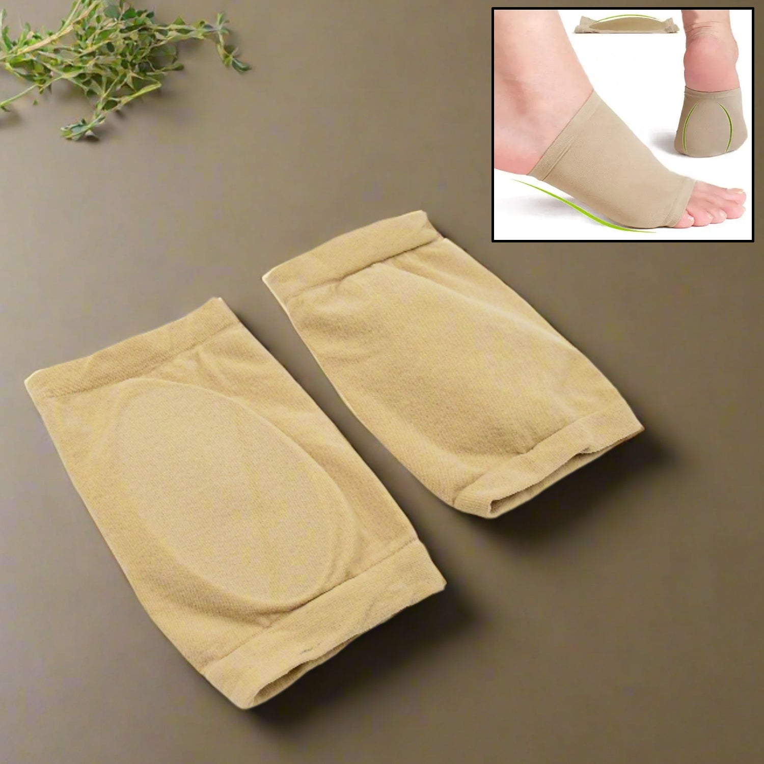 Foot Arch Support Plantar Fasciitis Leg Foot Pain Relief Product (1 Pair) - Springkart 