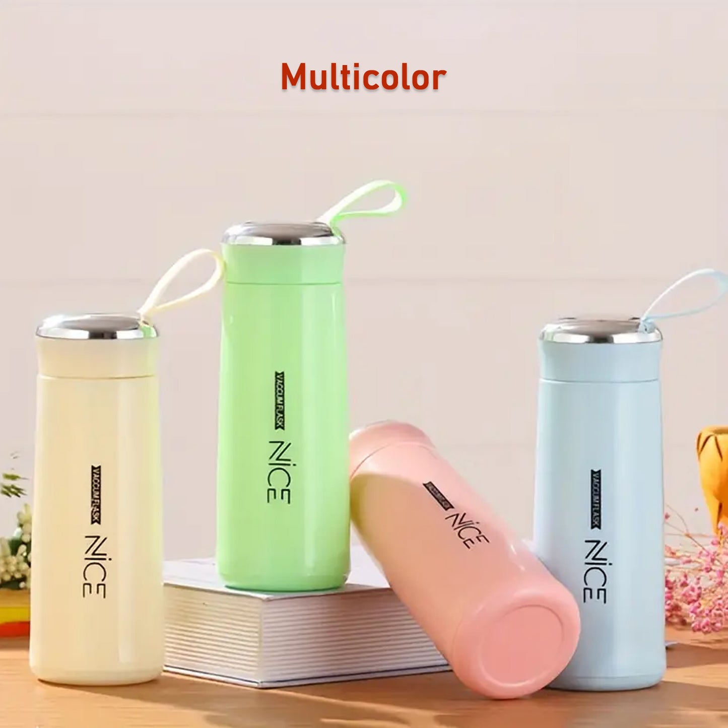 Outdoor Sport Glass Water Bottle (300 Ml Approx) - Springkart 